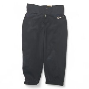 Nike Girls Vapor Select 2 Softball Pants Black Athletic Bottoms Size Small Girls